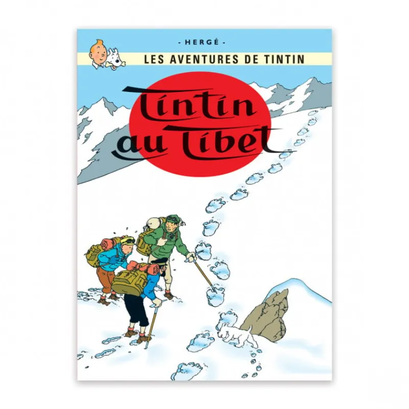 Sale Briefkaart-Kuifje in Tibet Ansichtkaarten