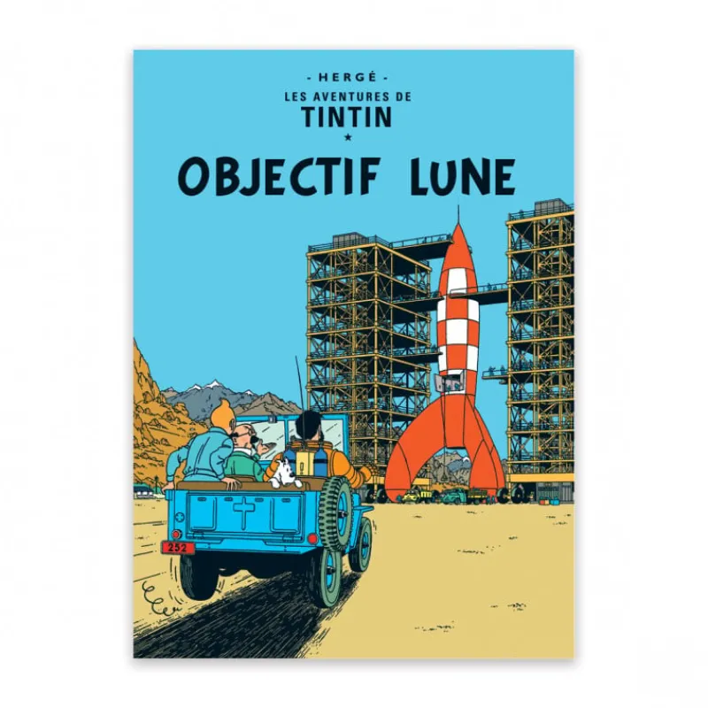 Fashion Briefkaart-Raket naar de maan Ansichtkaarten