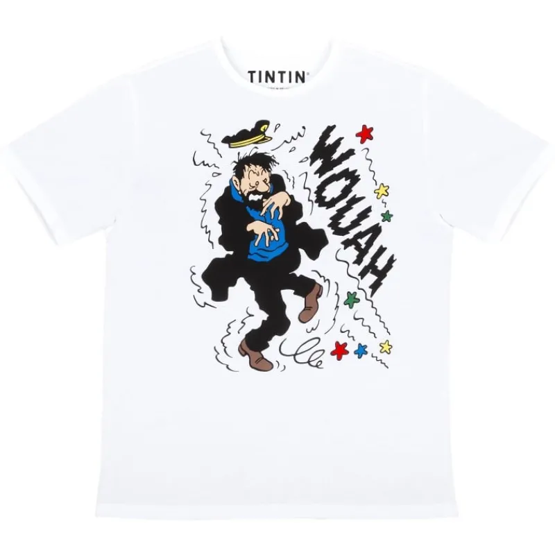 Best Haddock T-shirt ‘Wouah’ wit T-shirts