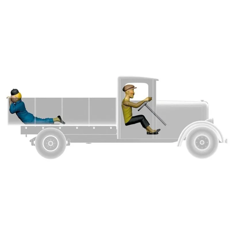 Best Sale Kuifje Auto N°49 - De Rode Truck Auto's