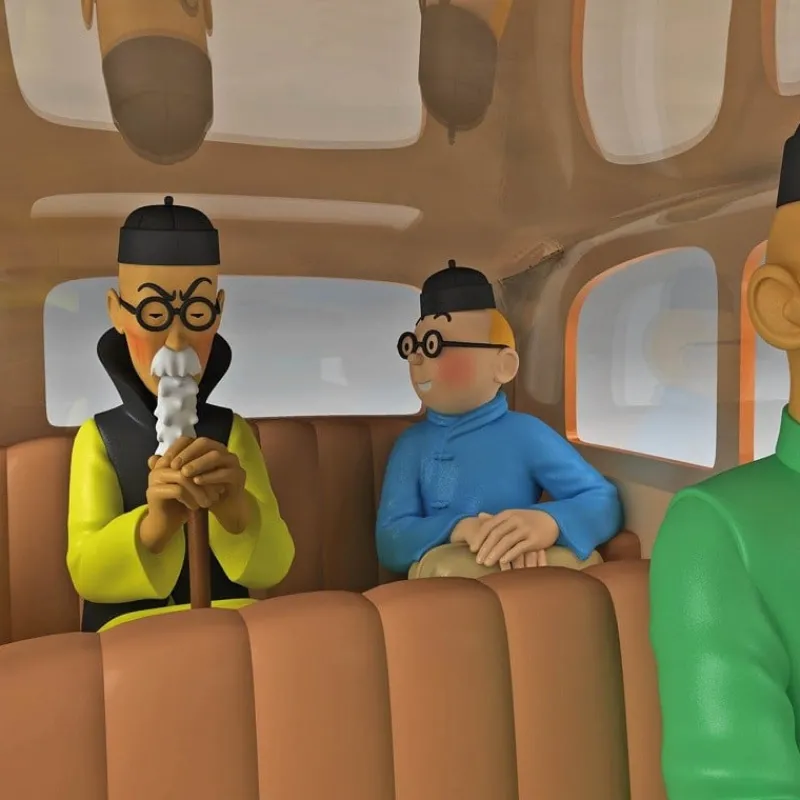 kuifje_auto_n__de_wagen_van_wang_jenghie_1.webp Discount Kuifje Auto N°68 - De wagen van Wang Jen-Ghie Auto's