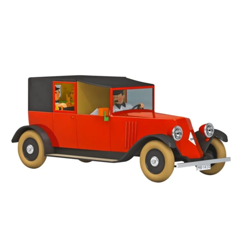 Cheap Kuifje Auto N°25-De rode taxi Auto's