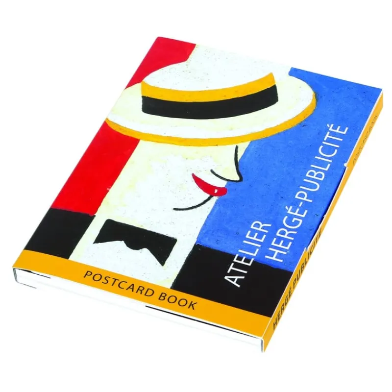 New Pack-Briefkaarten-Atelier Hergé Publicité Ansichtkaarten
