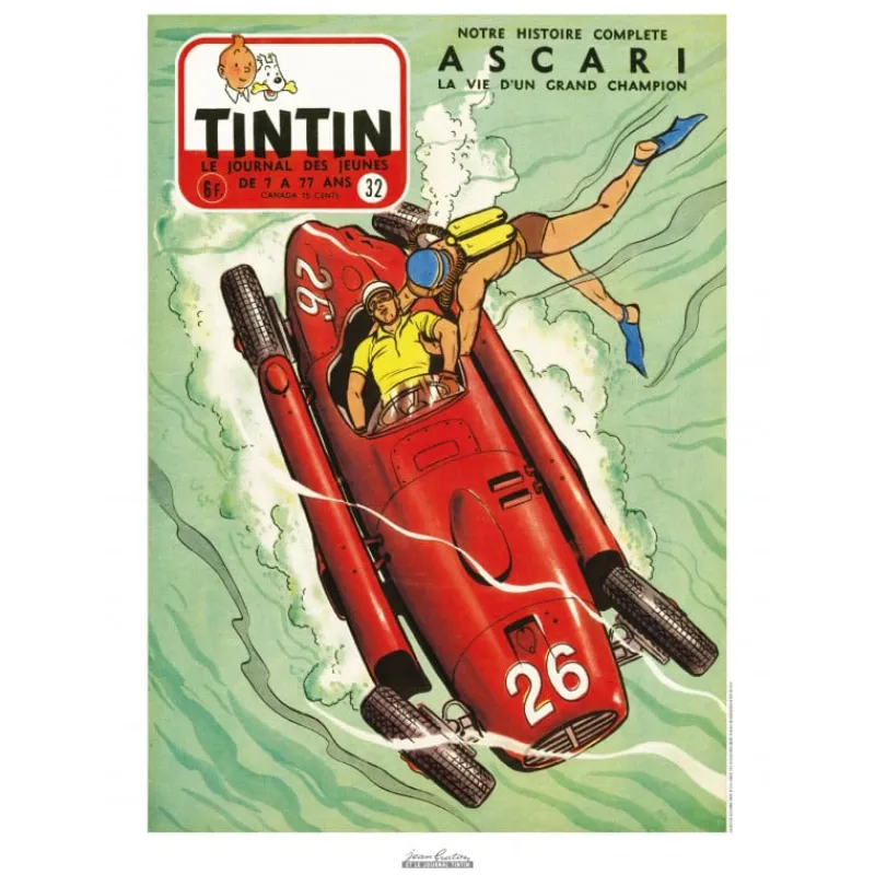 New Poster Jean Graton - Ascari Jean Graton