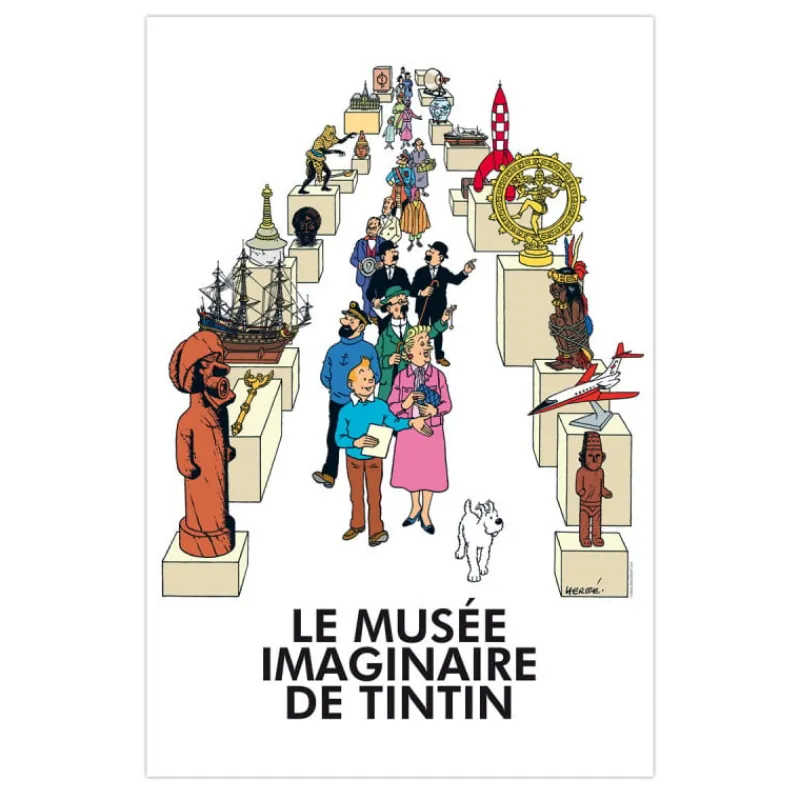 New Poster-Le Musée Imaginaire de Tintin Geschenkidee | Affiches