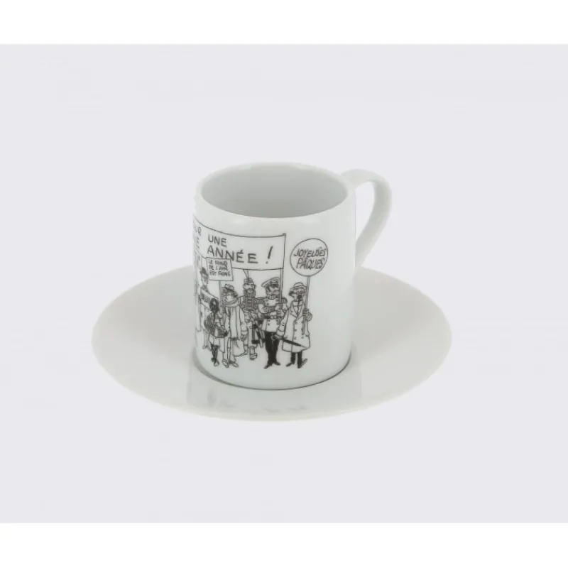 set_espresso_quotcarte_de_voeux_herg_quot_4.webp Online Set Espresso "Carte De Voeux Hergé 1972" Geschenkidee | Serviesgoed