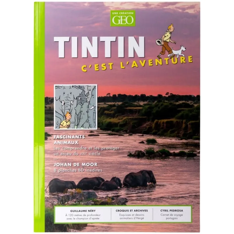 Clearance Tintin, c'est l'Aventure - N°11 Geo Mag
