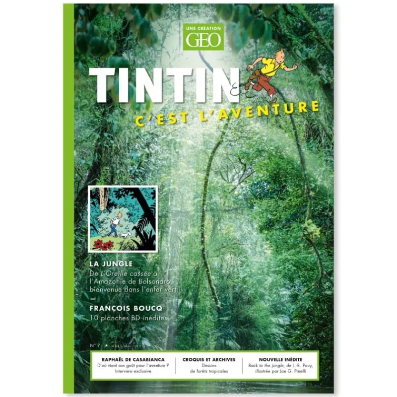 Sale Tintin, c'est l'Aventure - N°7 Geo Mag